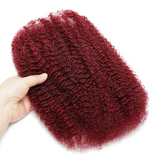 50gram Bulk Hair For Braiding Afro Kinky Curly Remy Human Hair Extensions no Wefts for Mini Twists Braids 10-22inches KissHair