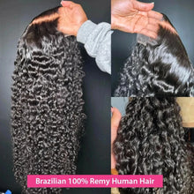 Wear And Go Best Water Wave 13x4 HD Lace Frontal Wig Wet Glueless Deep Water Cheap Wigs On Clearance Sale Human Hair 180% Wig