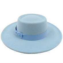 Sombrero Raised Top Fedora Hat 2023 New European and American Fedora Hat Jazz Hat Men's Round Top Hat New Wholesale Sombrero
