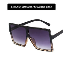 2022 Square Women Sun Glasses Female Eyewear Eyeglasses Plastic Frame UV400 Shade Fashion Driving New Oversized Sunglasses