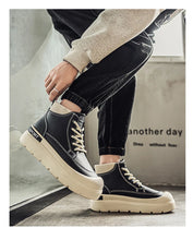 Men's High-Top Platform Casual Comfortable Winter Boots