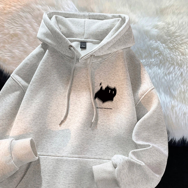 Men's trendy versatile style autumn and winter coat