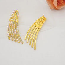 Dubai Gold Plated Jewelry Set Rhinestone Luxury Necklace Wedding Accessories Accessories