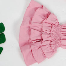 2023 Summer New Fashion Casual Women's Hot Selling Off Shoulder Bust Ruffled Dress