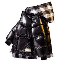 Children's Padded Jacket New Boys Down Padded Jacket Kids Winter Hooded Jacket Teenage Boys Thick Coat