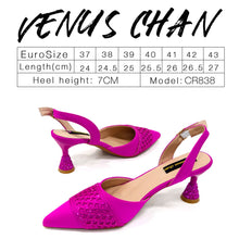 2025 New Elegant Nigerian Women’s Wine Colour Heeled Shoes and Rhinestone Handbag Set – Italian Design for Parties and Weddings