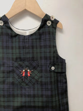 Children Boutique Clothing Set Baby Boy Clothes Soldier Embroidered Cotton Shirt British plaid Romper For 3seasons 0-5years
