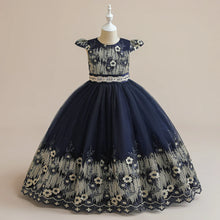 Flower Girl Dress Princess Elegant Children Party Long First Communion Kids Clothes For Teen Children Wedding Birthday Vestidos