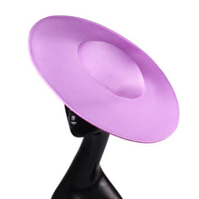 1 PC New Satin 40CM DIY Millinery Hat Elegant Imitation Linen Fascinator Base Netting Hair Top Hat Party Accessory Cap Holder