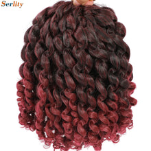 3 Packs Wand Curl Jamaican Bounce Crochet Hair 8inch T Purple 27 30 350 Bug Ombre Blonde Synthetic Jumpy Wand Curly Hair 60Roots