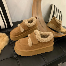 Thicken Plush Winter Women's Non Slip Thick Bottom Ankle Snow Boots