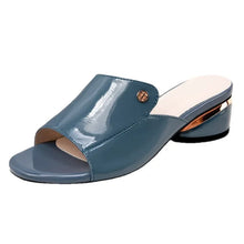 Women's Shoes Fashion Red Sexy Womens Slippers PU Soft Leather Ladies Comfortable Sandals Suitable for Girls Pantuflas Mujer