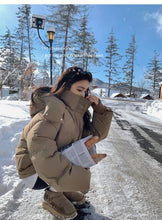 Women's Down Cotton Hooded Winter Comfortable Thick Warm Jacket