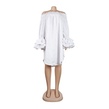 2023 Summer New Fashion Casual Women's Hot Selling Off Shoulder Bust Ruffled Dress