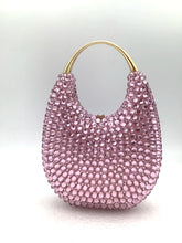 Women's Crystal Diamonds Chain Evening Clutch Bag