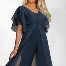 Jumpsuits Women new summer new bohemian solid color v neck short sleeve high waist jumpsuit women rompers clothing CKXS9171045