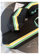 Spring and Autumn New Casual Sports Set for Women, Fashionable and Western Style Street Explosion Running Hoodie Two Piece Set