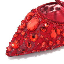 Women's Italian Diamond Lace Designer Matching Shoe and Bag Set