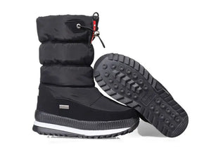 Winter women's Warm Plush Mid-calf Waterproof Snow Boot