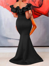 Plus Size Summer Sleeveless Dress Women Ruffle Pleated Off Shoulder Elegant Modis Ladies Dresses Slim Bodycon Ruffle Woman Dress
