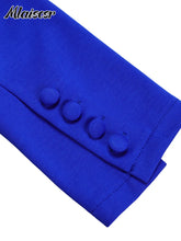 Mlaiscsr Office Lady Two Pieces Set Elegant Long Sleeves Tops and Wide Leg Straight Leg Pants Women Work Wear Business Suit 2025