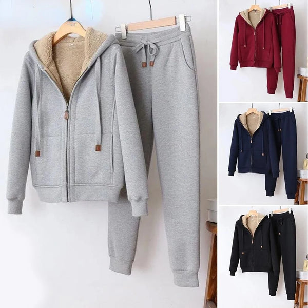 Women's Sweatshirt Pants Tracksuit Set