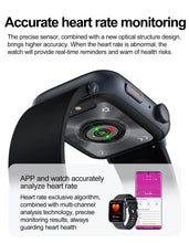 2025 AI Diagnosis NFC Smart Watch Women 1.85 inch AMOLED Blood pressure Heart Rate Temperature BT call Smartwatches Men For IOS