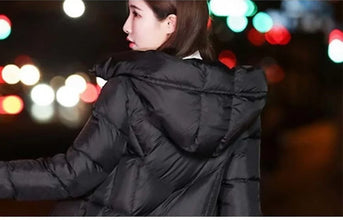 Women's Long Over-the-Knee Winter Parka
