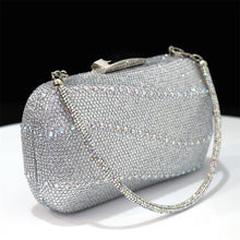 Venus Chan Shoes for Women 2023 Pointed Toe Black Heels Rhinestone Chain Party Sandals Italian Shoes and Bags Matching Set 2023