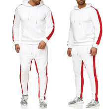 Men's Two Piece Color Block Tracksuit