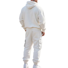 Men's 2 Piece Long Sleeve Athletic Full Zip Jogging Sweatsuits