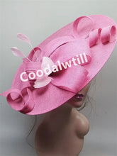 Royal Ascot Big Fascinators Hat Women Party Tea Fancy Millinery Cap Elegant Ladies Wedding Event Headpiece Headband Party Hats