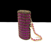 QSGFC Italian Fashion Banquet Shoes and Bags African Women's Hand Bags with Rhinestone Decoration and Women's High Heels