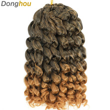Ombre Jumpy Red Ginger Wand Curls Crochet Hair 1B 27 30 350 613 Purple Grey Colors jamaican twist braiding Hair 20 Strands/Pack