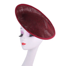 30CM Round Fascinator Base Supplies DIY Hair Accessories Make Millinery Cap Fabric For Women Wedding Fascinator Hat Formal Event