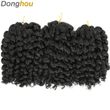 Ombre Jumpy Red Ginger Wand Curls Crochet Hair 1B 27 30 350 613 Purple Grey Colors jamaican twist braiding Hair 20 Strands/Pack