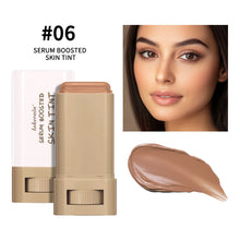 Stick Foundation Balm Serum Boosted Skin Tint Stick Smooth Plumper High Coverage Travel Bronze Foundation Stick Make