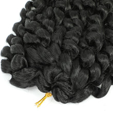 Ombre Jumpy Red Ginger Wand Curls Crochet Hair 1B 27 30 350 613 Purple Grey Colors jamaican twist braiding Hair 20 Strands/Pack