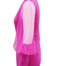 Ladies Elegant Office Jumpsuit Romper For Women 2023 High Waist Wedding Overalls Sequins Bodycon Long Sleeve Party Jumpsuit Club