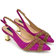 Venus Chan Black Hollow Design With Pointed Shoes And Fashion Three-Dimensional Bag Cozy Rhinestones Are Suitable For Parties