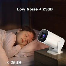 New 2024 4K Android 11 Dual Wifi6 200 ANSI Allwinner H713 BT5.0 1080P 1280*720P Home Cinema Outdoor portable Projetor