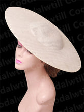 40CM Big Fascinators Base DIY Hair Accessories Hat Women Derby Wedding Headpiece Ladies Church Race Maillinery Cap Supplies