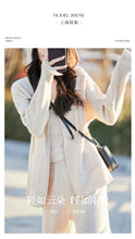 100% Merino wool fall/winter new women's sweater crewneck hooded Cardigan Fashion all-in-one warm pants suit