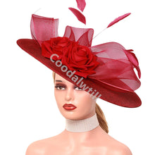 Elegant Big Flower Women's Fascinators For Party, Dinner And Outdoors Events