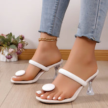 New Women Sandals Narrow Band Ankle Buckle Strap Platform Slippers High Heels Sandals Women Party Shoes Sandalias Mujer Slides