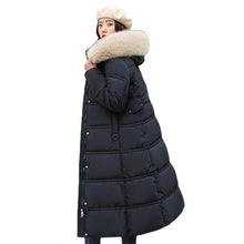 Women's Winter New Cotton-padded Jacket Long Over-the-knee Coat