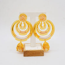 Bohemia Long Tassels Earrings African Dubai Gold Color Drop Earrings For Women Pendant Stud Earrings Wedding Jewellery Gifts