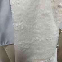 Women's Casual Warm imitation Rabbit Hair Patchwork Leather Jacket