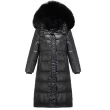 Women's Big Fur Waterproof Winter Hooded Jacket