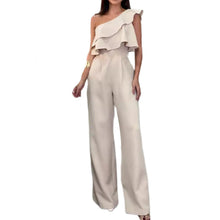 Women Sleeveless Long Jumpsuit 2025 Summer Wide Leg Pant Casual Waisted Tank Rompers Playsuit Office Lady Elegant Pocket Overall